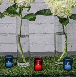 Eastland Votive Holder Blue Set Of 72 -Unique Candle bluevotiveholders 60298faa 4ec4 4d23 b30e 8132f6d07946