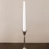 Taper Candlestick Silver 7in