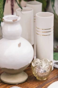 Gold Carraway Votive Holders Set Of 6 -Unique Candle carraway votive ead blog sp