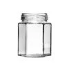 Hexagon Jar 6.5oz