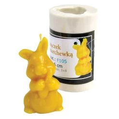 Hare With Carrot Candle Mold