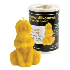 Small Hare Sitting Candle Mold