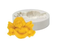 Angel With Sash Candle Mold