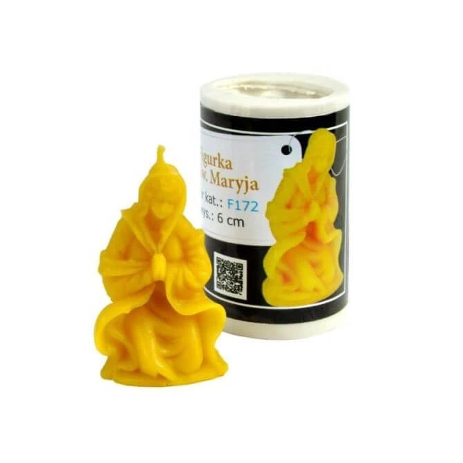 St. Mary Statue Candle Mold 1 St. Mary Statue Candle Mold