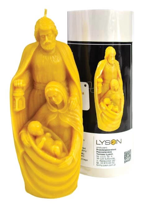 Holy Family Statue Candle Mold 1 Holy Family Statue Candle Mold