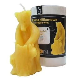 Bear With Honey Candle Mold