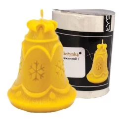 Bell And Snowflake Candle Mold