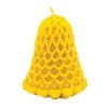 Bell With Lace Candle Mold