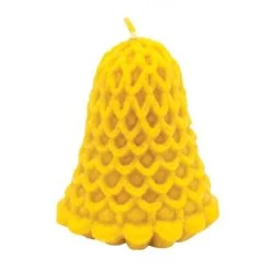Bell With Lace Candle Mold