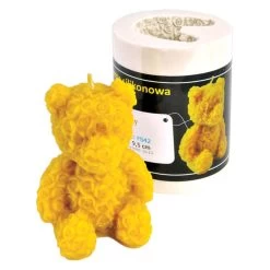 Rose Bear Candle Mold