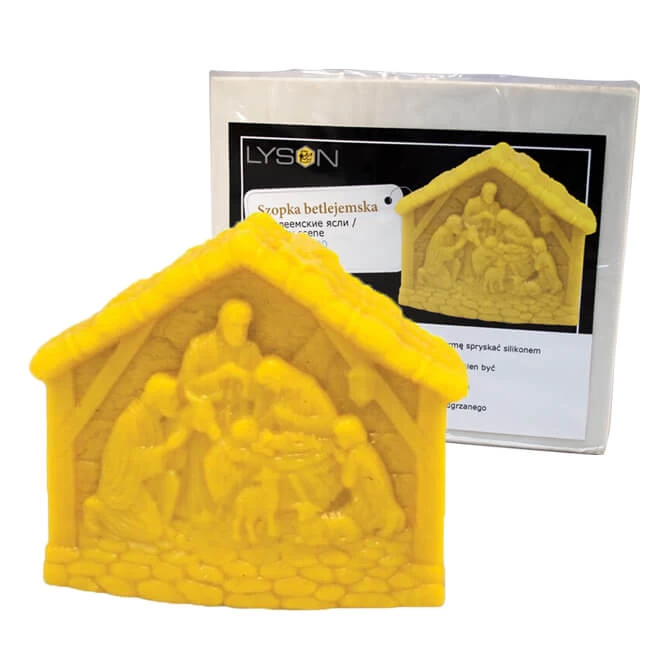 Nativity Scene Candle Mold 1 Nativity Scene Candle Mold