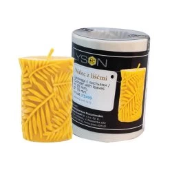 Cylinder With Leaves Mold