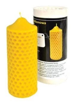 Bee Cylinder Candle Mold