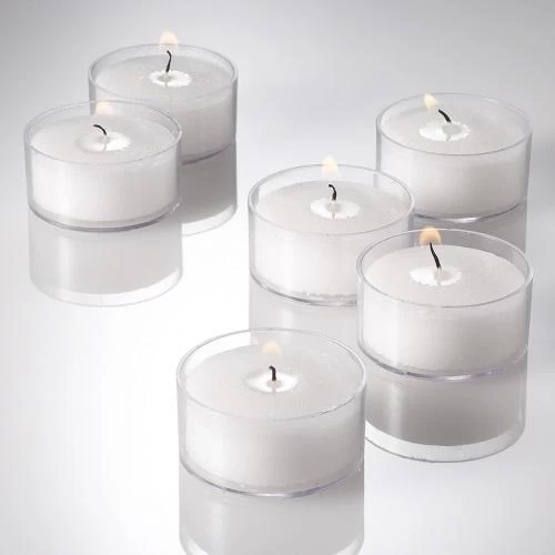 Richland Clear Cup Tealight Candles White Unscented Set Of 50 1 Richland Clear Cup Tealight Candles White Unscented Set Of 50
