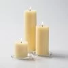 Richland Pillar Candles 3"x3", 3"x6" & 3"x9" Ivory Set Of 36