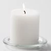 Richland Pillar Candles 3"x3" White Set Of 24