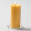 Richland Pillar Candles 3"x6" Yellow Set Of 12