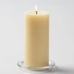 Richland Pillar Candles 3"x6" Ivory Set Of 24