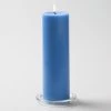Richland Pillar Candles 3"x9" Light Blue Set Of 6