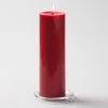 Richland Pillar Candles 3"x9" Red Set Of 6