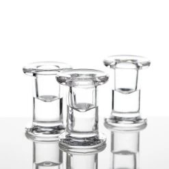 Richland Simple Glass Taper Candle Holder Set Of 72