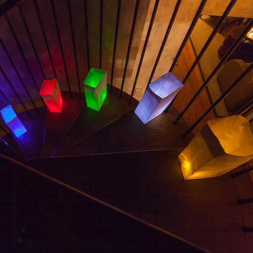 Eastland White Luminary Bags & Richland LED Tealight Candles Set Of 144 2 Eastland White Luminary Bags & Richland LED Tealight Candles Set Of 144 - Image 2