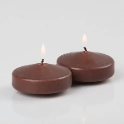 Richland Floating Candles 3" Brown Set Of 96