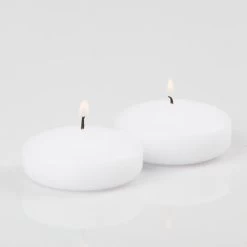 Richland Floating Candles 3" White Set Of 72