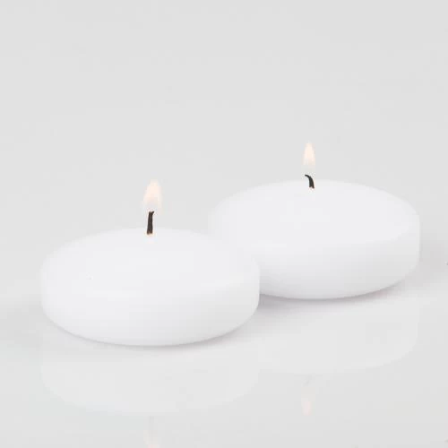 Richland Floating Candles 3" White Set Of 72 1 Richland Floating Candles 3" White Set Of 72