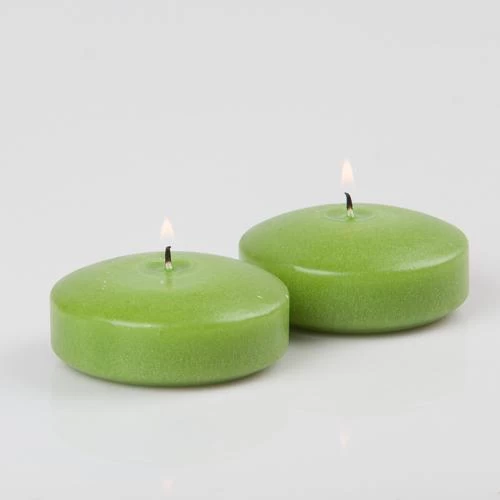 Richland Floating Candles 3" Green Set Of 96 1 Richland Floating Candles 3" Green Set Of 96