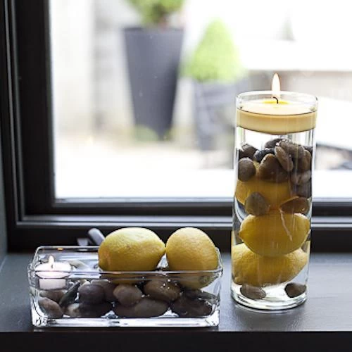 Richland Floating Candles 3" Yellow Set Of 96 2 Richland Floating Candles 3" Yellow Set Of 96 - Image 2