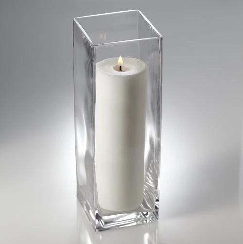 Eastland Square Pillar Candle Holder 12" Set Of 6 2 Eastland Square Pillar Candle Holder 12" Set Of 6 - Image 2