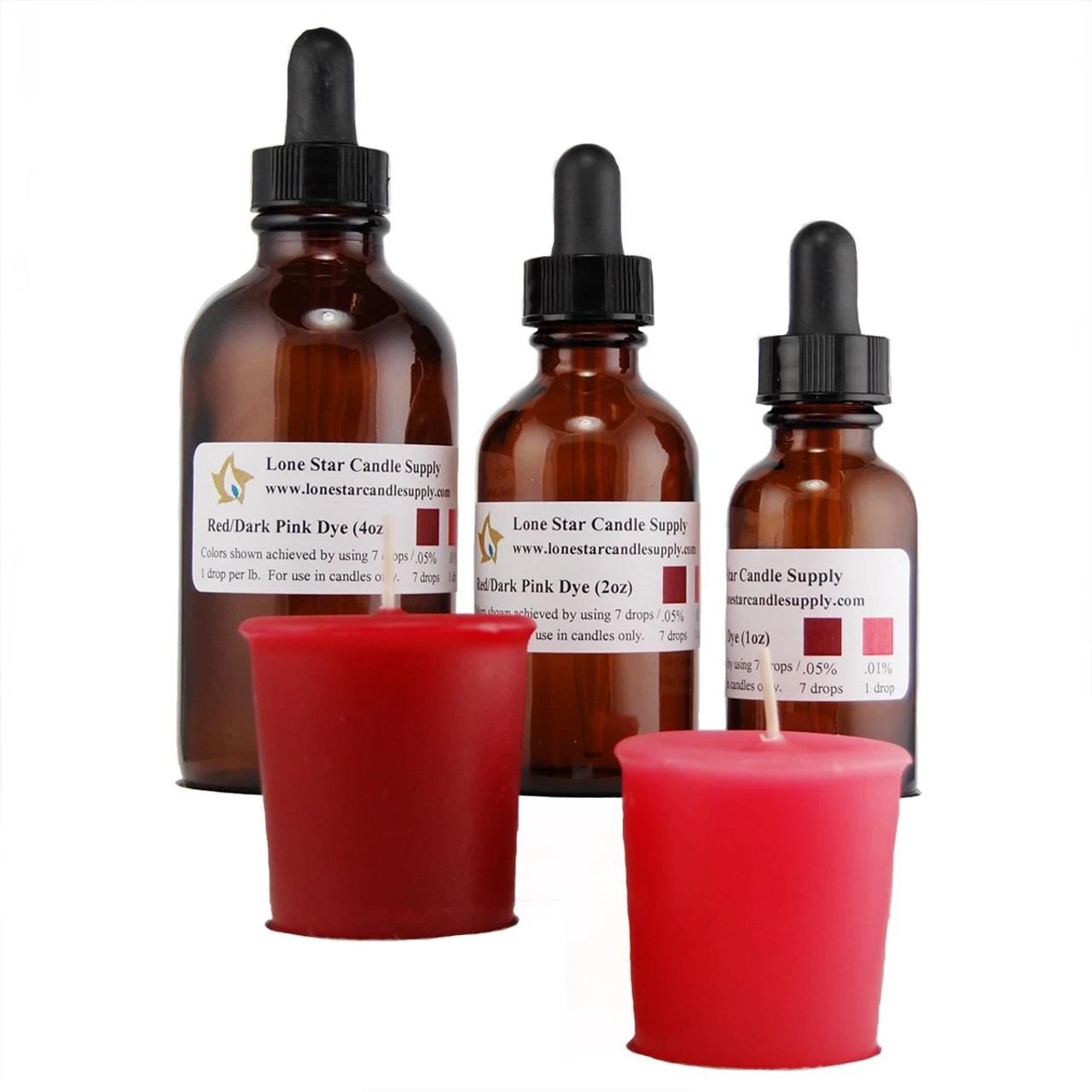 Red/Dark Pink Liquid Dye 1 Red/Dark Pink Liquid Dye