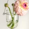 Hanging Candle Holder (set Of 6) Clear Glass