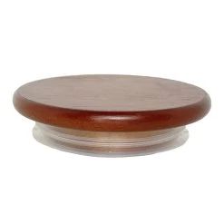 NEW! Wooden Lid - Dark Stain (Large)